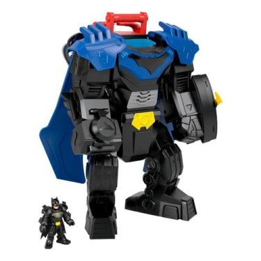 Imagem de Boneco de ação Imaginext Dc Super Friends Batman Mech Mattel 41cm altu