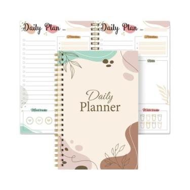 Imagem de Caderno Planejador Diário Sem Data, Lista De Tarefas, Prioridades E Mo