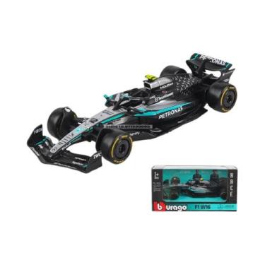 Imagem de Mercedes-AMG F1 W16 2025 1:43 Modelo De Carro Em Liga Fundida Bburago 