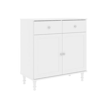 Imagem de Aparador Buffet Ditália 2 Gavetas 2 Portas Branco R-629