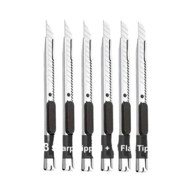 Imagem de Conjunto De Facas Utilitárias Em Aço Inoxidável, Cortador De Papel Ant