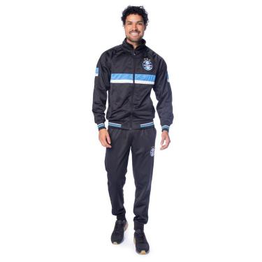 Imagem de Agasalho Masculino Lotus Grêmio Preto/Azul/Branco-Masculino