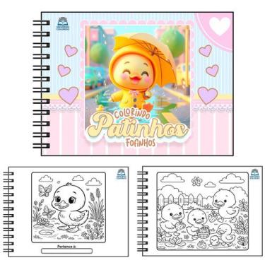 Imagem de Livro de Colorir Infantil CARROS E CAMINHOES 50 Folhas Capa Dura - Ono