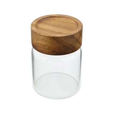 Imagem de Porta Mantimento Dynasty em Vidro Borossilicato e Tampa em Madeira - 200ml