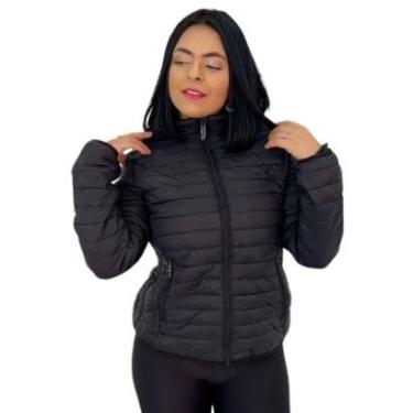 Imagem de Jaqueta Feminina Forrada Casaco Inverno Peluciada Por Dentro-Feminino