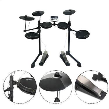 Imagem de Bateria Eletrônica Mxt 7 Pads Md200c