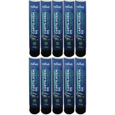 Imagem de 10 Pomada Massageadora Cartilagem De Tubarão 150G - Apinil