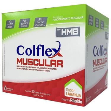 Imagem de Colflex Muscular 30 Saches Colageno HMB e Vitamina D - MANTECORP