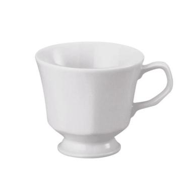 Imagem de Xicara De Chá Café 200Ml Prisma Porcelana Branca Schmidt