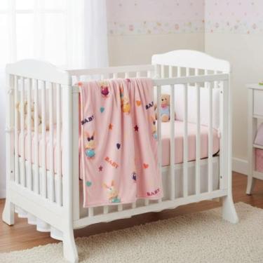 Imagem de Cobertor Bebê Antialérgico Grosso Kyor Plus Baby Jolitex 0,90x1,10m Qu