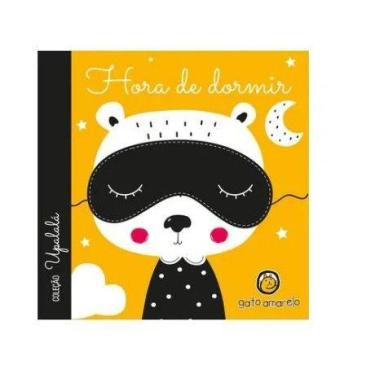 Imagem de Livro de Pano - Hora de Dormir - Col. Upalalá - GATO AMARELO