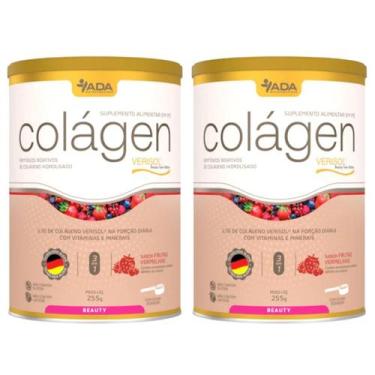 Imagem de Kit 2 Suplemento Alimentar Colágeno Verisol Sabor Frutas Vermelhas 255