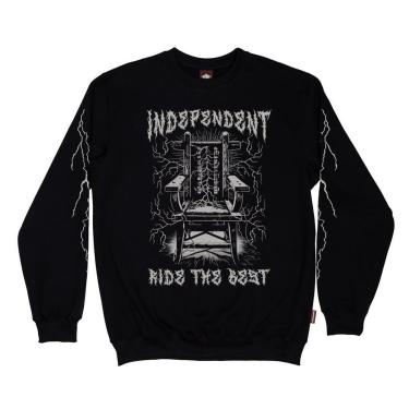 Imagem de Moletom Independent Careca RTB Lightining Crew - Preto-Masculino