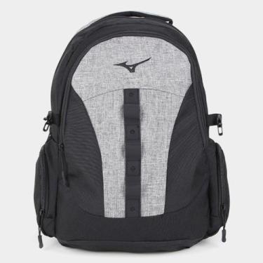 Imagem de Mochila Mizuno Kobe 22 L, Cinza, Preto, Único