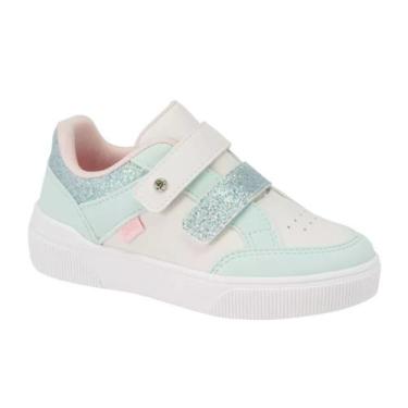 Imagem de Tênis Klin Sky Branco Azul Acqua Conforto Ativo, Branco, Azul acqua, 2