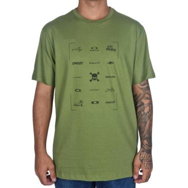 Imagem de Camiseta Oakley Logomania Tee Fern-Masculino
