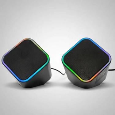 Imagem de Caixa de Som para PC e Notebook 6W P2 USB Auxiliar