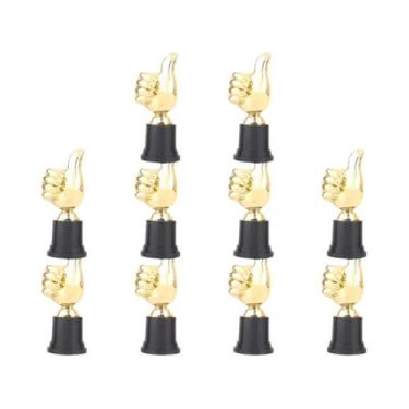 Imagem de Troféu Dourado Em Forma De Polegar Para Cima, Mini Prêmio De Vitória E