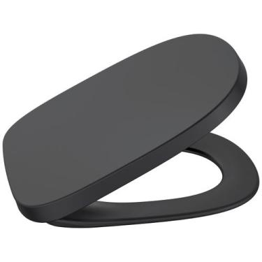Imagem de Assento Sanitário com Queda Amortecida Beyond Roca, Ônix