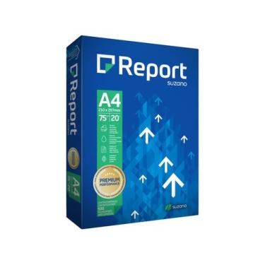 Imagem de Papel Sulfite A4 Report 500 Folhas - COPIMAX