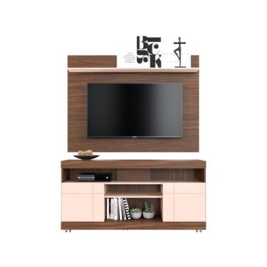 Imagem de Rack com Painel para TV até 47 Polegadas Yara Nogueira e Off White 136