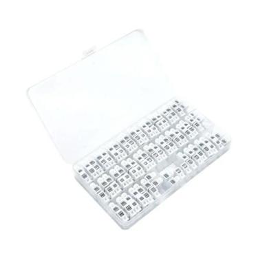 Imagem de 55 Peças Conector Rápido De Mola 2P, Terminais Elétricos De Crimpagem,