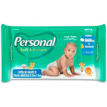 Imagem de Toalhas Umedecidas Soft and Protect, Personal, 100 unidades, Branco