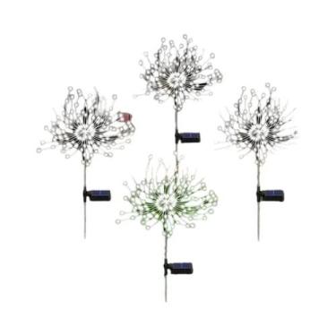 Imagem de Luzes De Fada Solares À Prova d'Água Para Exterior, Lâmpadas LED Em Fo