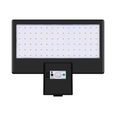 Imagem de Holofote Solar LED Externo IP65 À Prova d'Água Com Sensor De Movimento