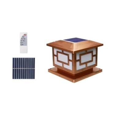 Imagem de Luminária Solar LED À Prova d'Água Com Controle Remoto E Temporizador 