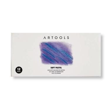 Imagem de Giz Pastel Seco Artools Soft Pastel com 12 Cores 689166
