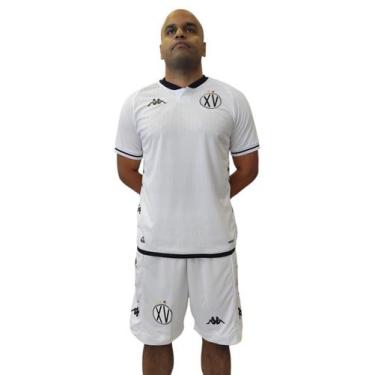 Imagem de Calção Futebol XV de Piracicaba Away Player Kombat Original - Kappa / 