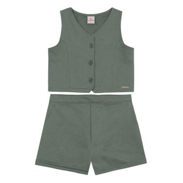 Imagem de Conjunto infantil menina em moletinho Brandili