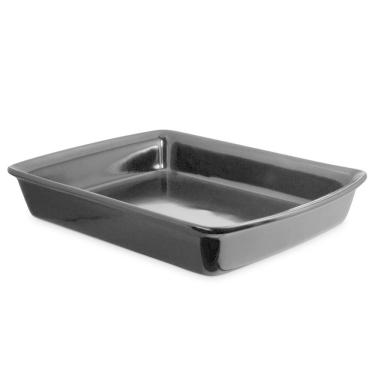 Imagem de Travessa Refratária 3L Cerâmica Preta Ceraflame