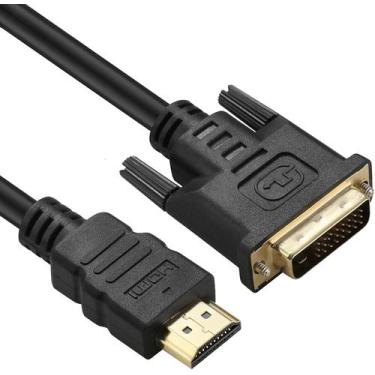 Imagem de Cabo HDMI para DVI-D 24+1 Dual Link 2560x1600 1080p 7 Metros - HDMatte