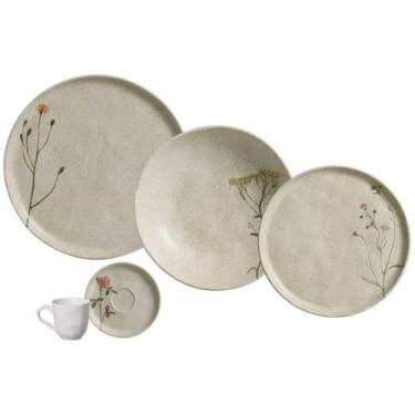 Imagem de Aparelho de Jantar 30 Peças Bio Campestre - Porto Brasil Cerâmica, Cin