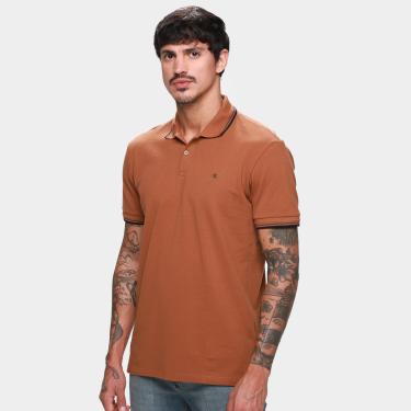 Imagem de Camisa Polo Calvin Klein Casual Masculina-Masculino
