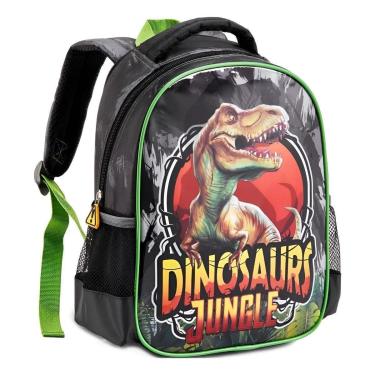 Imagem de Mochila Costas Dinossauro Jungle Escolar Menino Infantil Denlex-Masculino