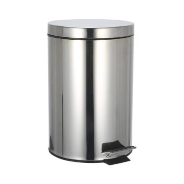 Imagem de Lixeira Shine 12L com Pedal Cazza Inox