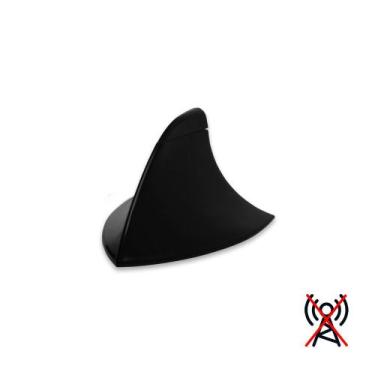 Imagem de Decorativa Antena Tubarão Shark Preta Para Teto de Carro Veículo Unive