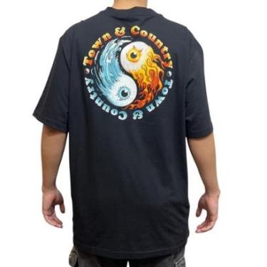 Imagem de Camiseta Oversized Elements- Town & Country-Masculino