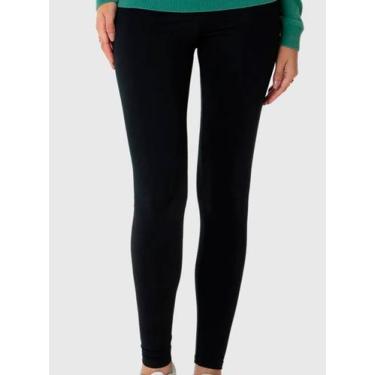 Imagem de Calça Legging Malwee 1000009701 Feminina Básica Cotton T. P/XGG, GG, 0