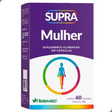 Imagem de Supra Mulher Multi Polivitaminico Complex 60 Capsulas Herbamed, Natura