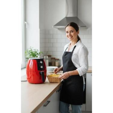 Imagem de Fritadeira Sem Óleo 3,6L Vermelha 220V C/ Tecnologia Air Fry - Congrat