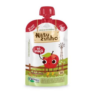Imagem de Papinha de Fruta Orgânica Natuzinho Maçã 100g  Sem Conservantes
