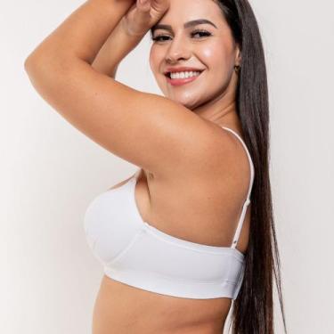 Imagem de Sutiã Sustentação com elástico Laguna - Qtal Lingerie, Branco, 52