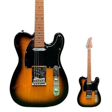Imagem de Guitarra Telecaster Benson Hardy 904 SB/BK Sunburst com Bag