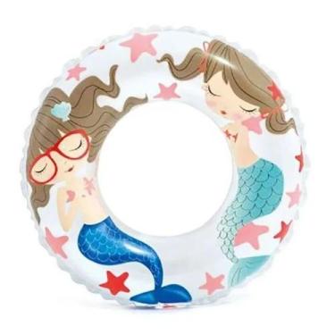 Imagem de Boia Circular Estampada Sereia 59242 - Intex
