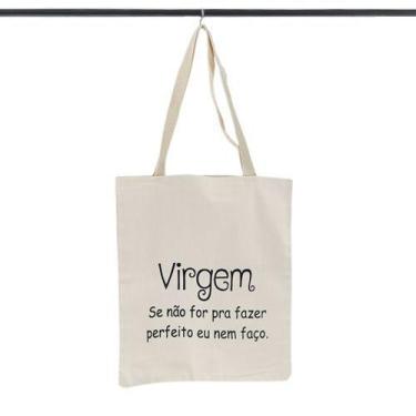Imagem de Bolsa Ecobag 100% algodão Estampa VIRGEM - CARIOCA MAIS