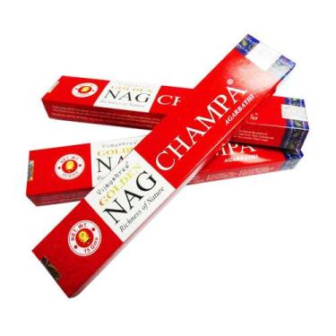 Imagem de Incenso Vareta Golden Nag Champa